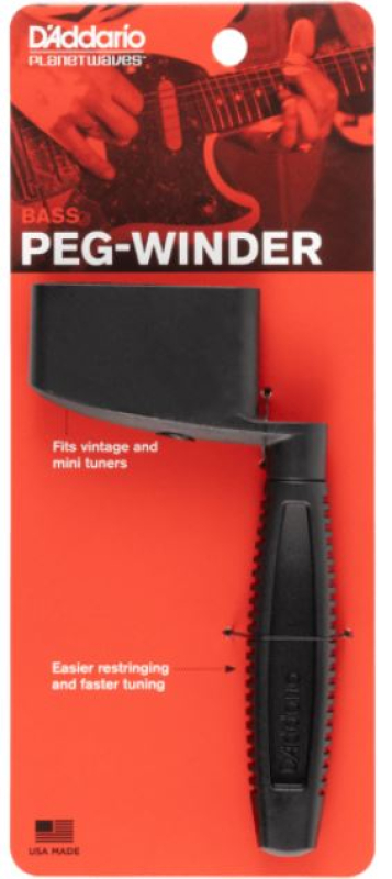 Daddario PWPW1B Peg Winder Bass, Saitenkurbel